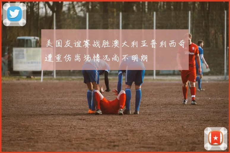 美国友谊赛战胜澳大利亚普利西奇遭重伤离场情况尚不明朗